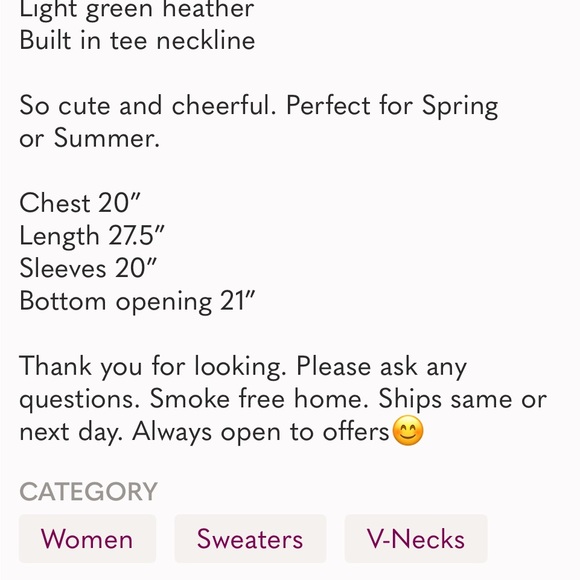 Christopher & Banks Sweater - Picture 10 of 10